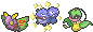 Dustox Weezing Victreebel