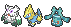 Abomasnow Manectric Bronzong