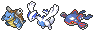 Blastoise Lugia Kyogre