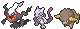Darkrai Mewtwo Bouffalant