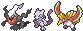 Darkrai Mewtwo Ho-oh