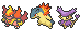 Magmortar Typhlosion Delcatty