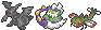 Zekrom Tornadus Yanmega